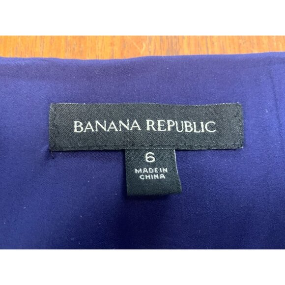 Banana Republic VTG Y2K Soft Girl Feminine Floral‎ Pleated Lined Dress 6 - Picture 7 of 10